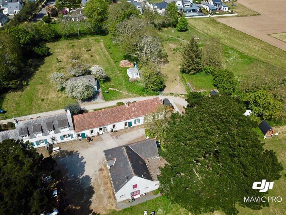 Pensjonat Les Logis De Kerdrien Guidel-Plage Zewnętrze zdjęcie